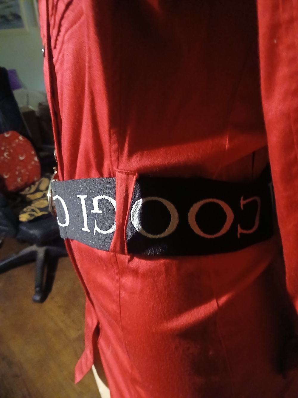 COOGI Red Button-Front Shirt Jacket - Picture 5 of 12